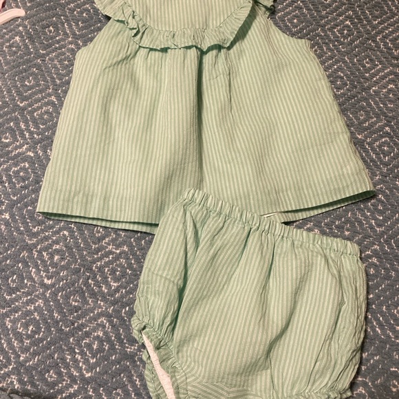 JANIE & JACK TODDLER GIRLS OUTFIT/DRESS - Size 12-18 months - Picture 7 of 8